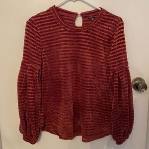 Wine colored sweater